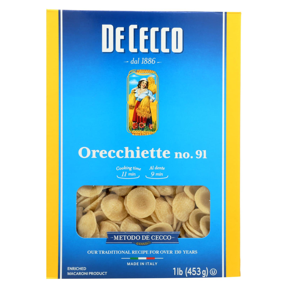 Pasta, Orecchiette,12 - 16 OUNCE