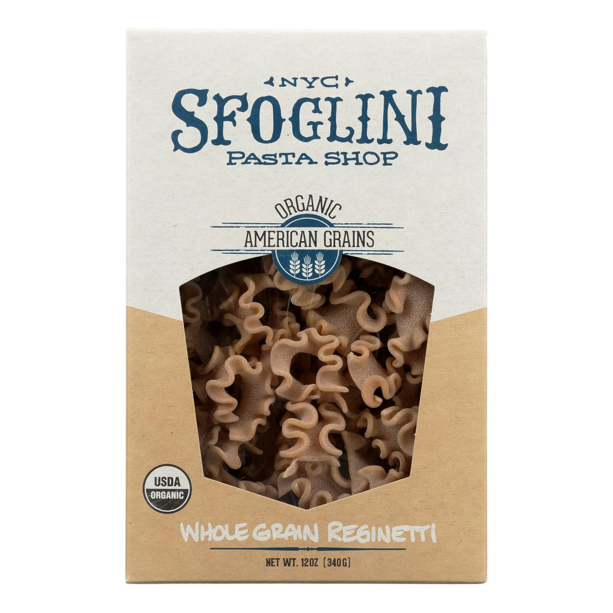 Pasta, Reginetti, Whole Grain,6 - 12 OUNCE