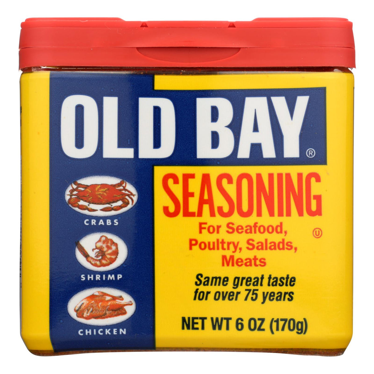 Seasoning, All-Purpose, for Seafood/Poultry/Salads/Meats,8 - 6 OUNCE