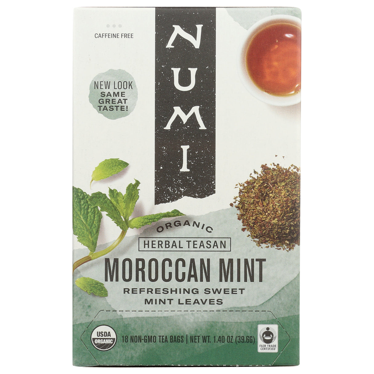 Tea, Herbal, Moroccan Mint, Individually-Wrapped with String,6 - 18 COUNT