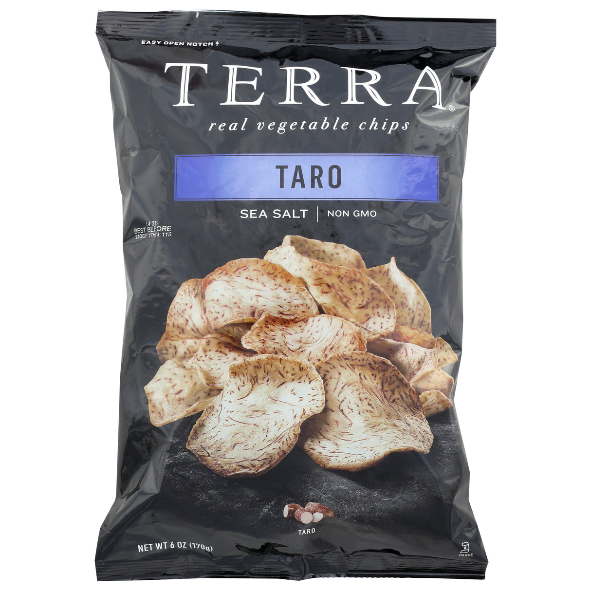 Chips, Taro, Sea Salt,12 - 6 OUNCE