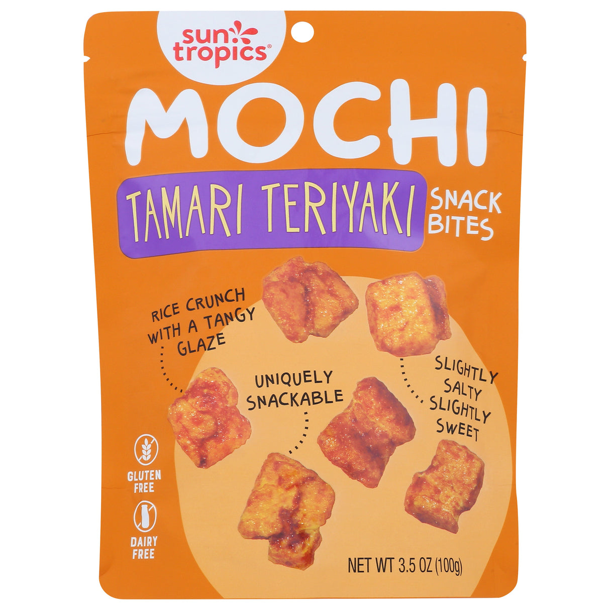 Snack Bites, Rice, Tamari Teriyaki,12 - 3.5 OUNCE