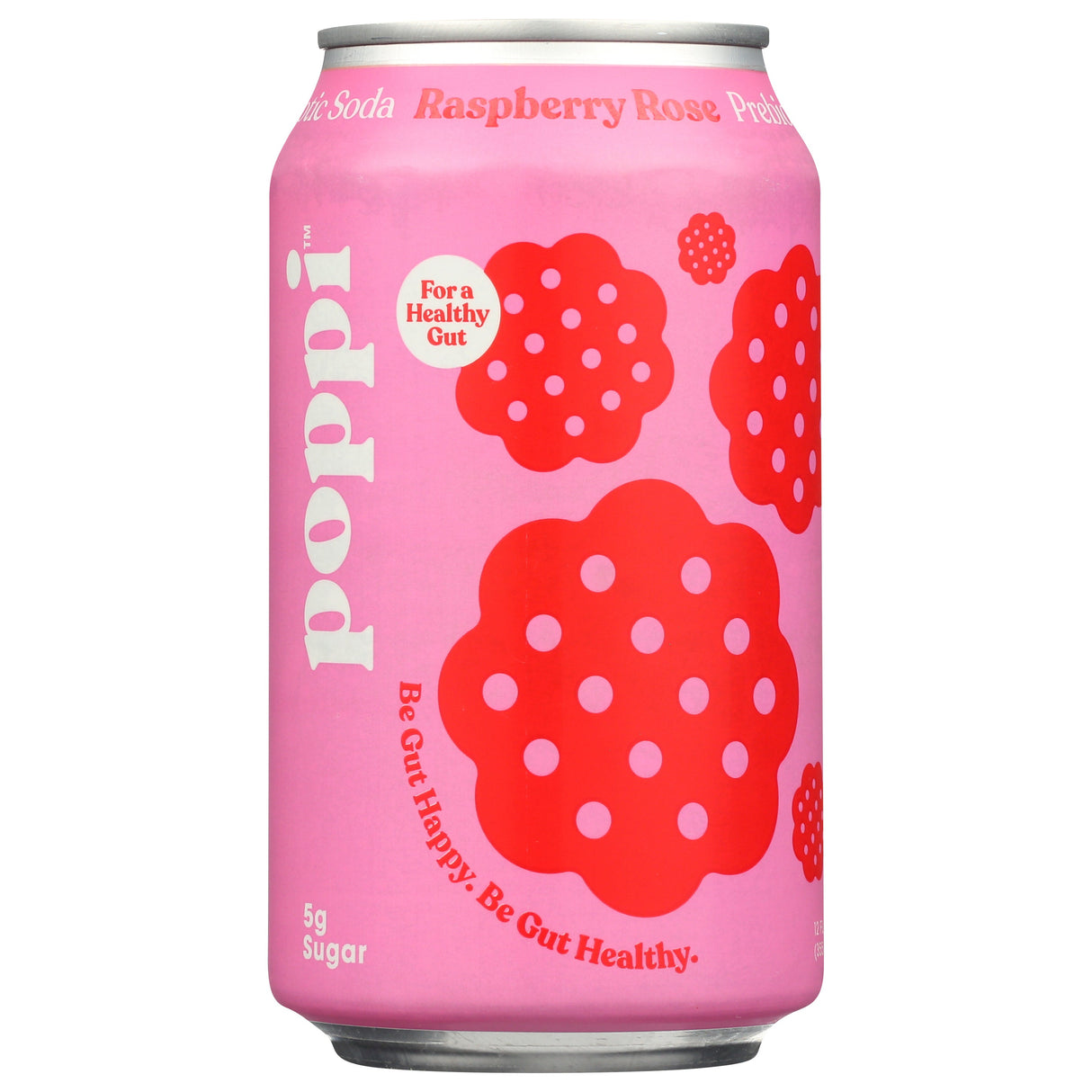 Soft Drink, Raspberry Rose, Prebiotic, Single-Serve, Shelf-Stable,12 - 12 FLUID