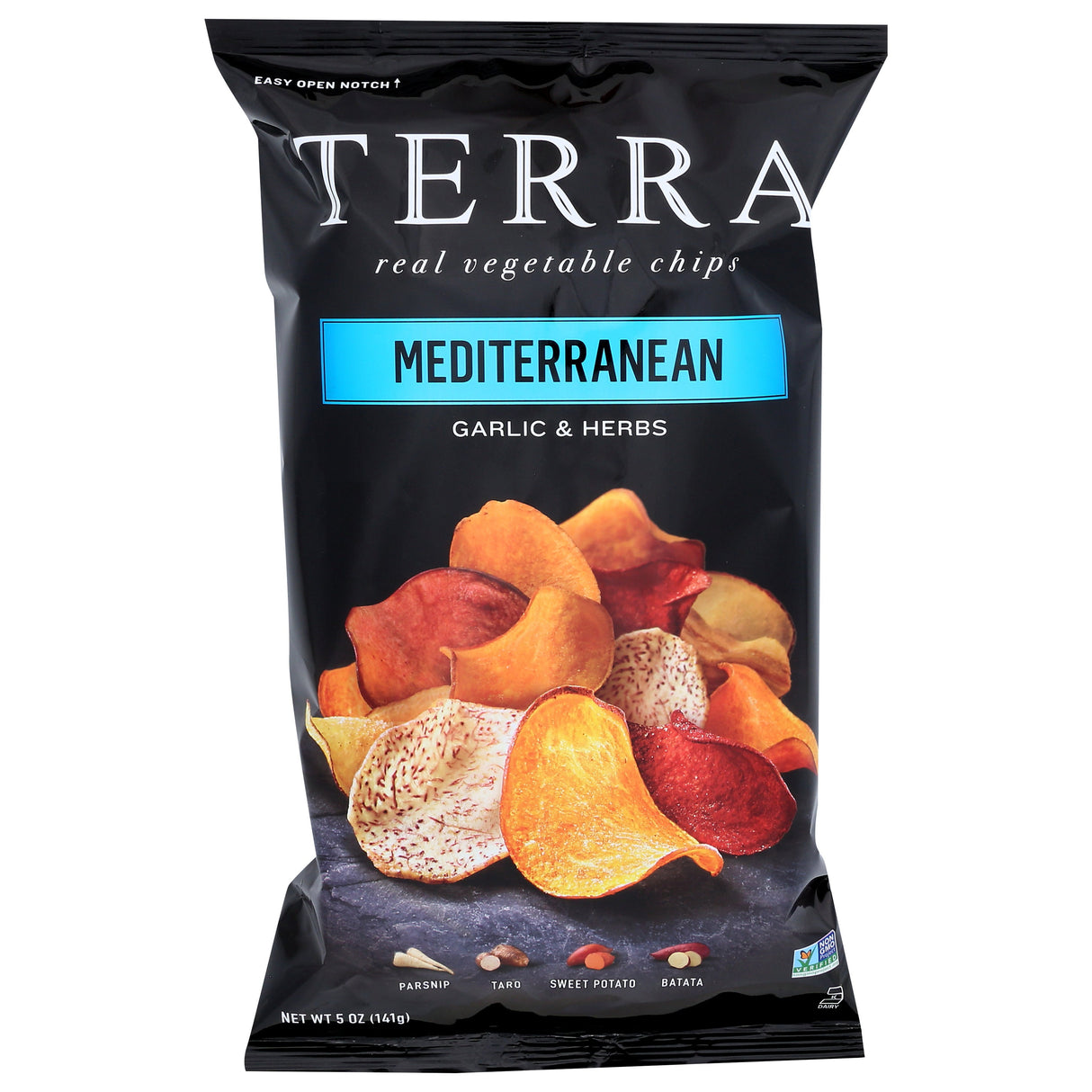 Chips, Mediterranean Vegetable, Garlic & Herb,12 - 5 OUNCE