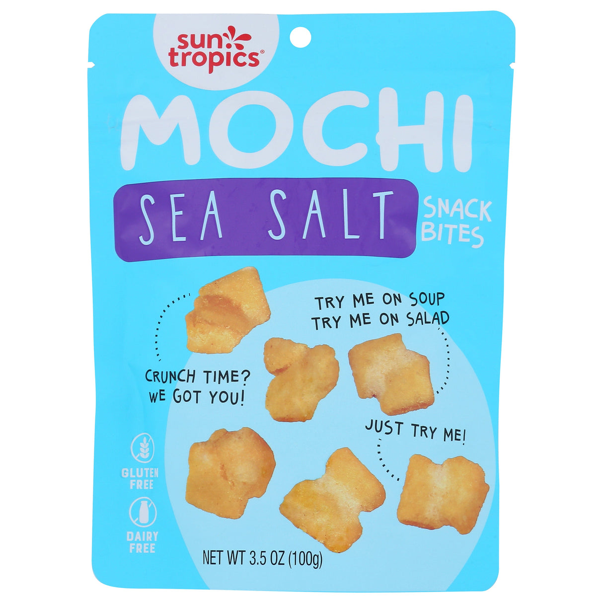 Snack Bites, Mochi, Sea Salt,12 - 3.5 OUNCE