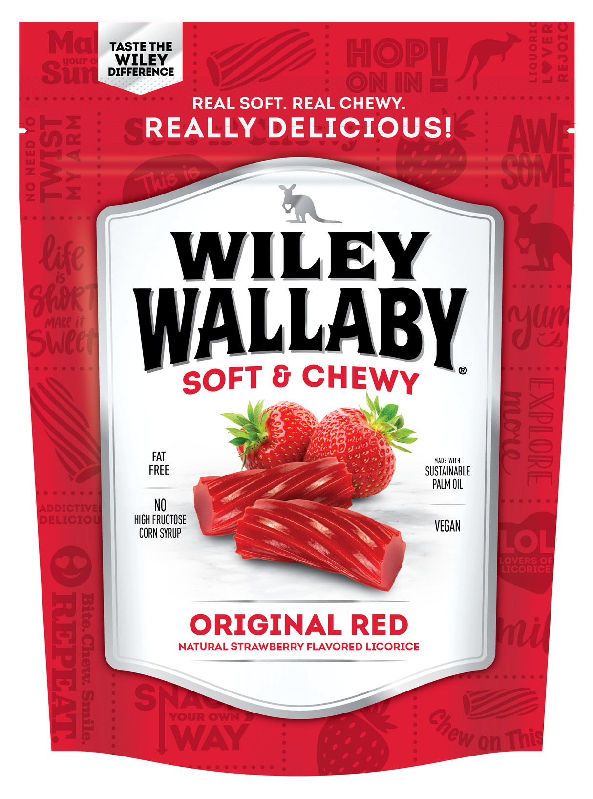 Candy Bites, Licorice, Soft, Red,10 - 10 OUNCE