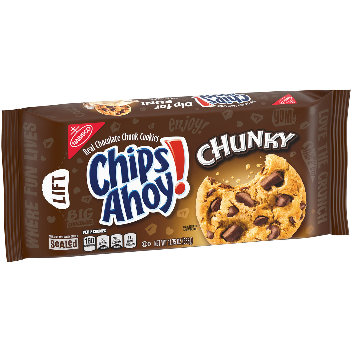 Cookies, Chocolate Chip,12 - 11.75 OUNCE