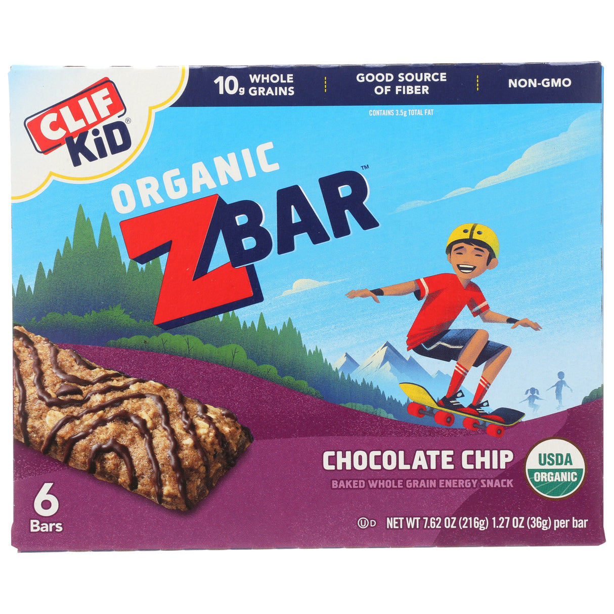 Bars, Chocolate Chip, 1.27 Ounce,9 - 6 COUNT