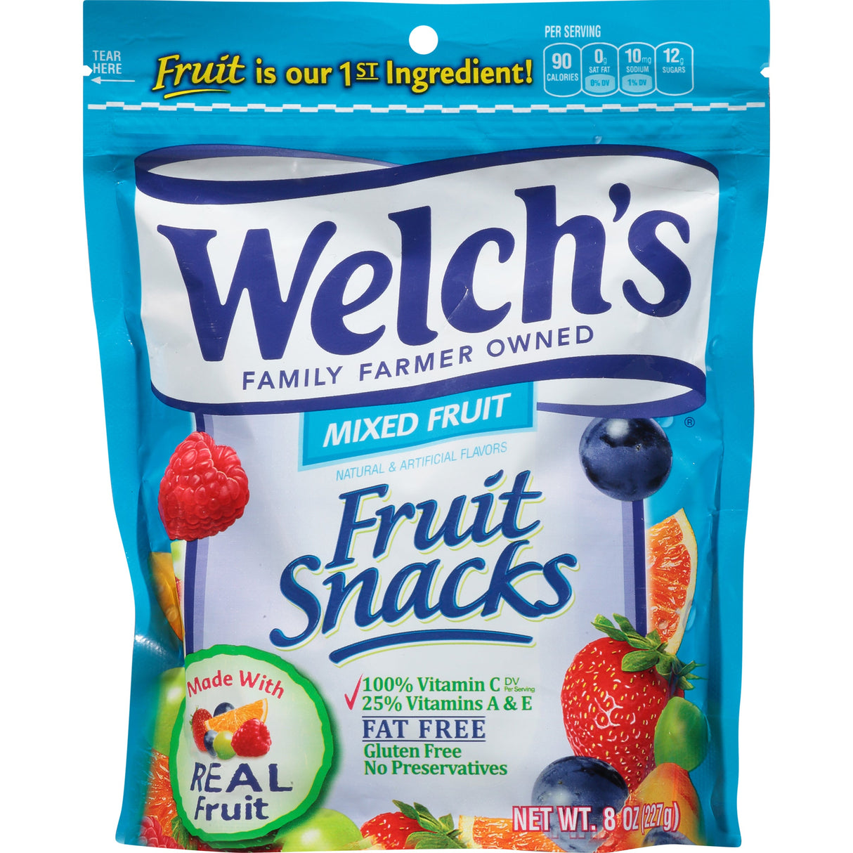 Snacks, Fruit, Assorted,9 - 8 OUNCE