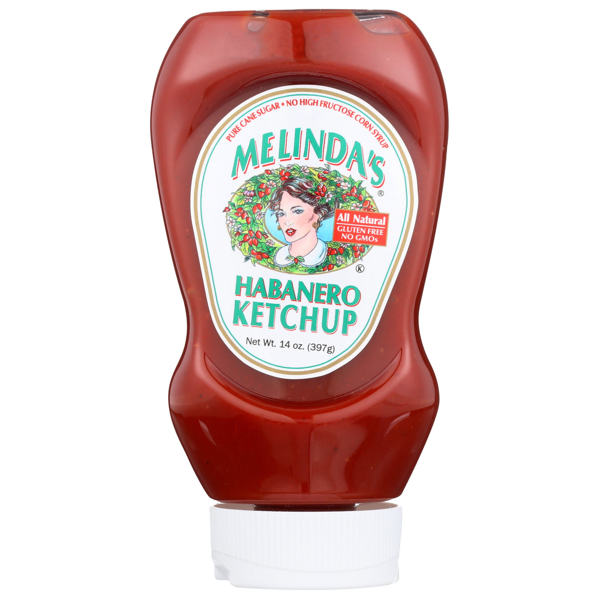 Ketchup, Habanero, Upside Down Squeeze Bottle,6 - 14 OUNCE