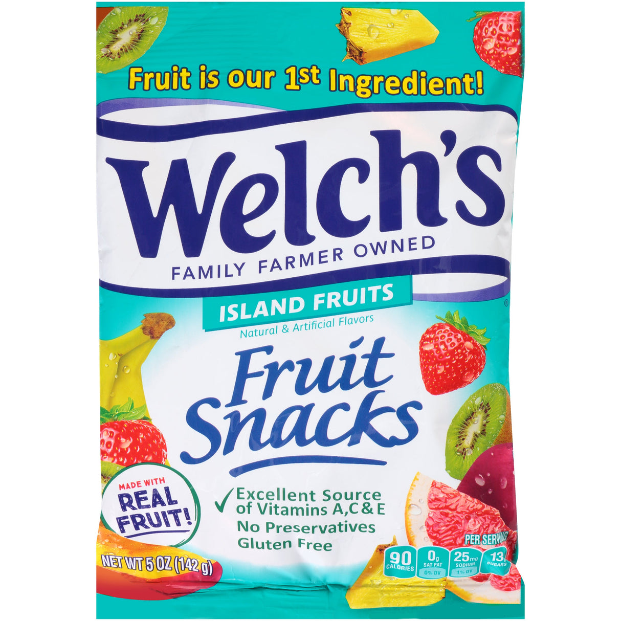 Snacks, Fruit, Island Fruit,12 - 5 OUNCE