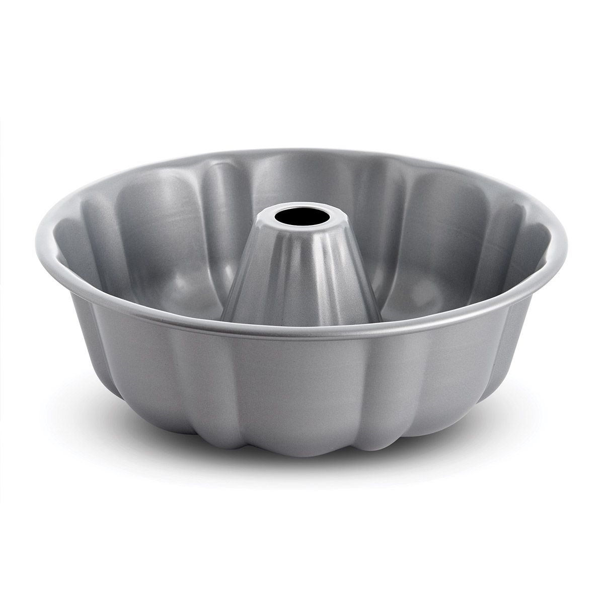 Pans, Fluted Cake, 10 Inch, Nonstick, Steel,6 - 1 COUNT
