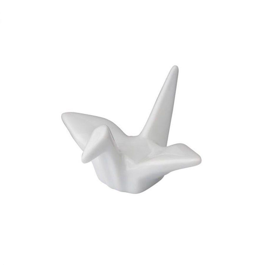 Rests, Chopstick, 2 x 2.25 x 1.13 Inch, White, Porcelain, Peace Crane,30 - 30 EACH