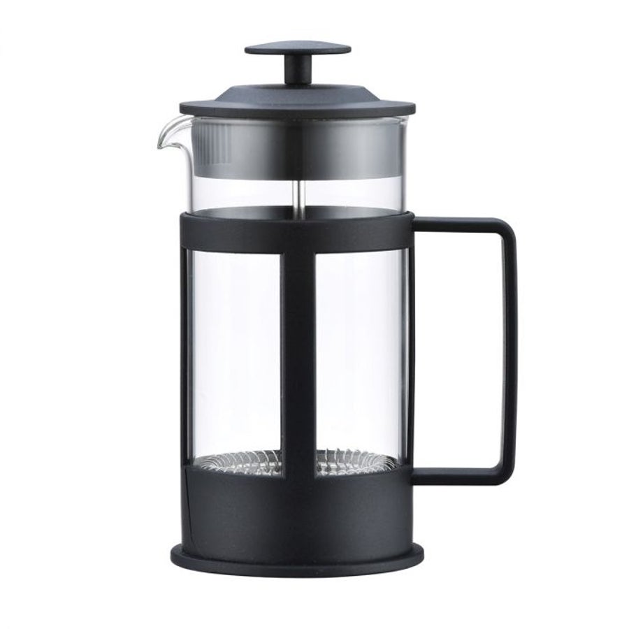 Coffee Maker, French Press, 3 Cup, Glass/Polypropylene/Stainless Steel,1 - 6 COUNT
