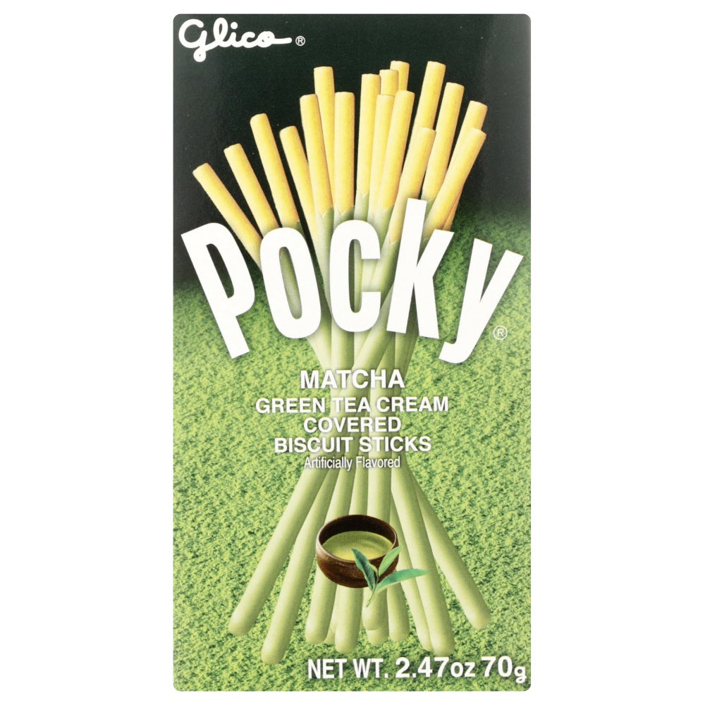 Cookies, Biscuit Stick, Matcha Cream-Covered,10 - 2.47 OUNCE