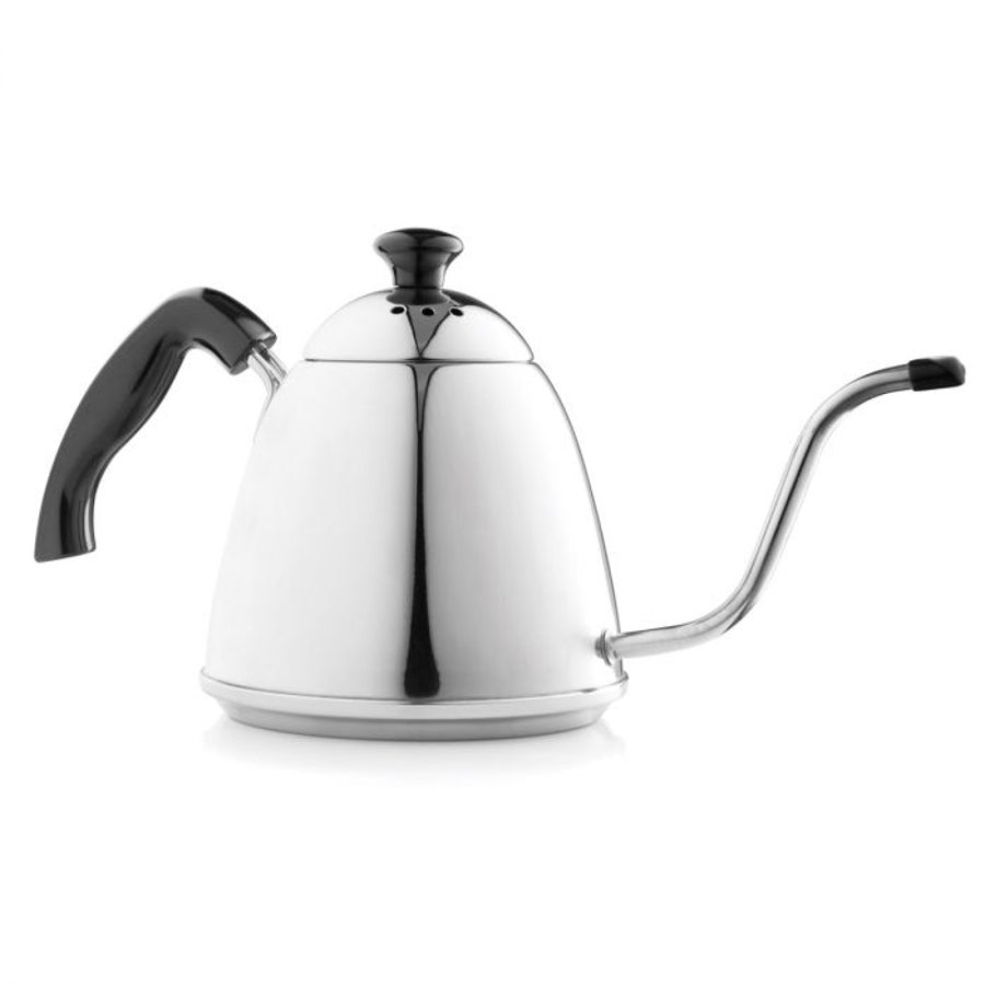 Kettle, Pour Over, 6 Cup, Gooseneck, Stainless Steel, with Lid,2 - 1 COUNT