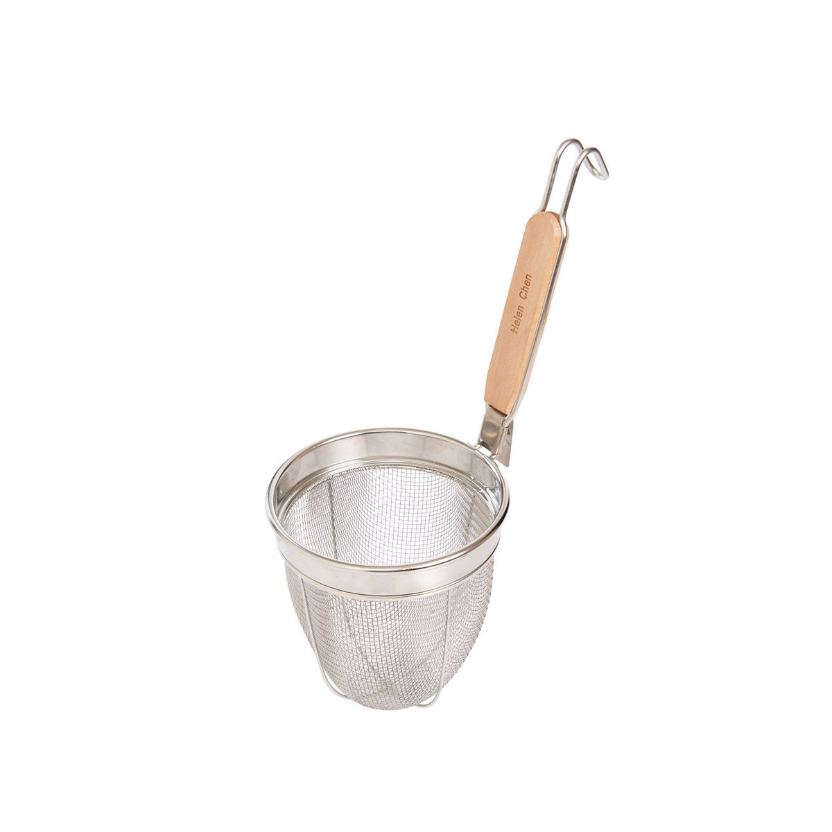 Strainers, Spider, 6 Inch, Stainless Steel, with Wooden Handle,1 - 6 COUNT