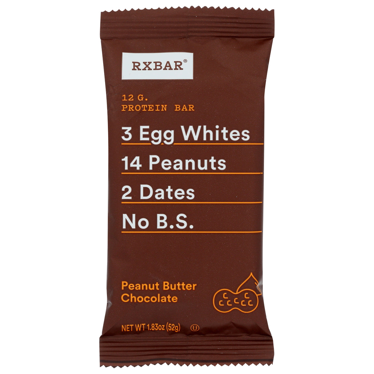 Bars, Protein, Peanut Butter Chocolate,12 - 1.83 OUNCE