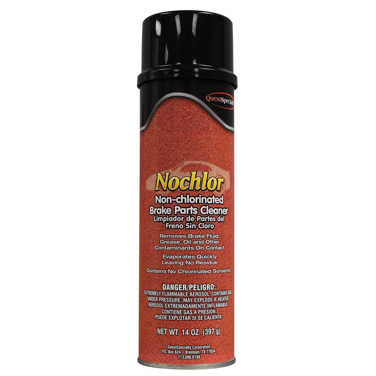 Cleaner, Brake Parts, Aerosol, Non-Chlorinated,12 - 1 COUNT