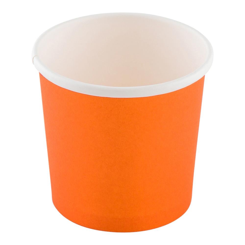 Containers, Soup, 12 Ounce, Paper, Orange,1 - 25 COUNT