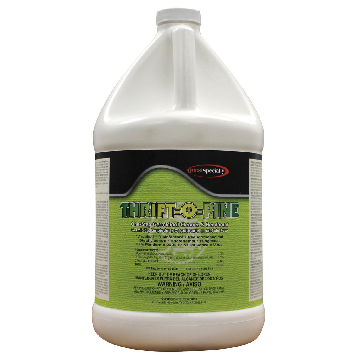 Cleaner & Disinfectant, Ready-to-Use, Liquid, Pine,4 - 1 GALLON