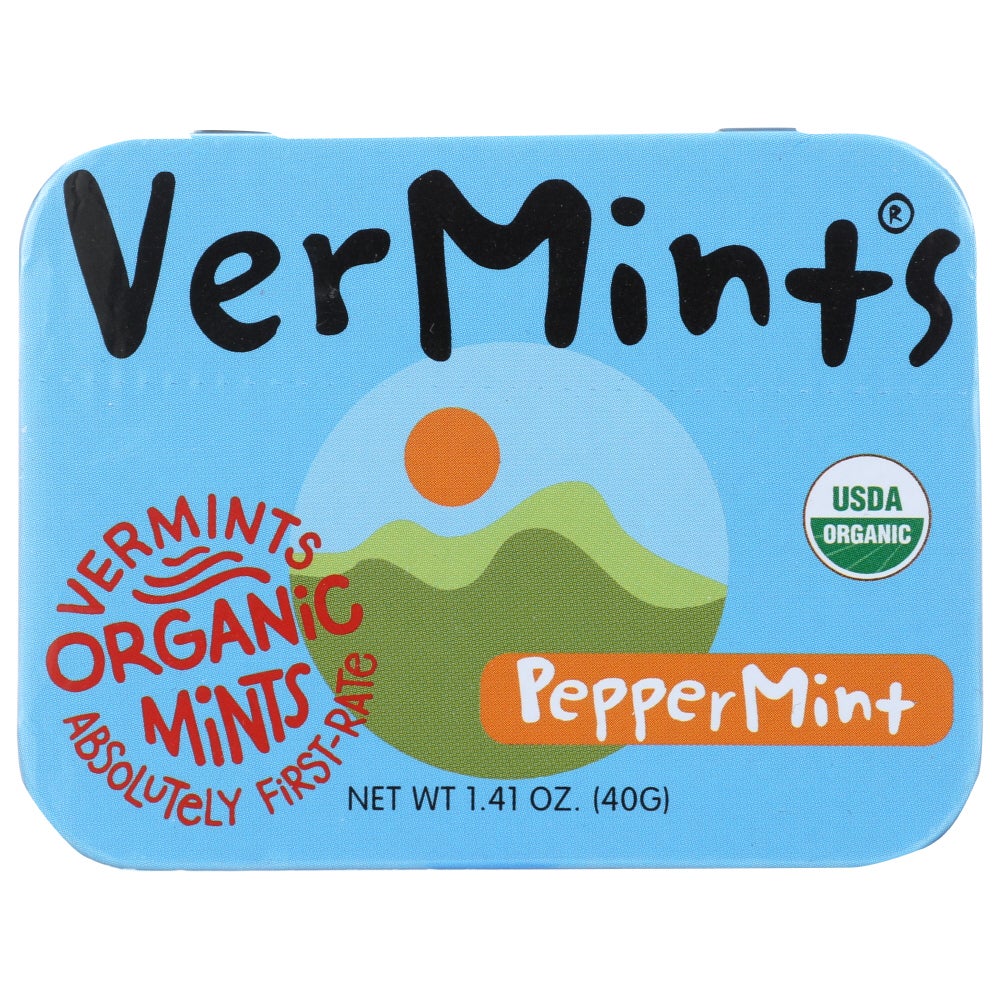 Mints, Peppermint, Organic,6 - 1.41 OUNCE