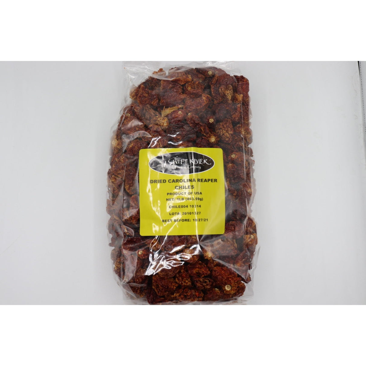 Peppers, Carolina Reaper, Whole, Dried,1 - 1 POUND