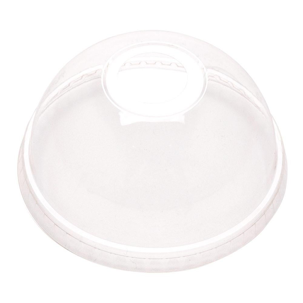 Lids, Dome, Plastic, Clear, PLA, for 20 Ounce Cups, Compostable,1 - 100 COUNT