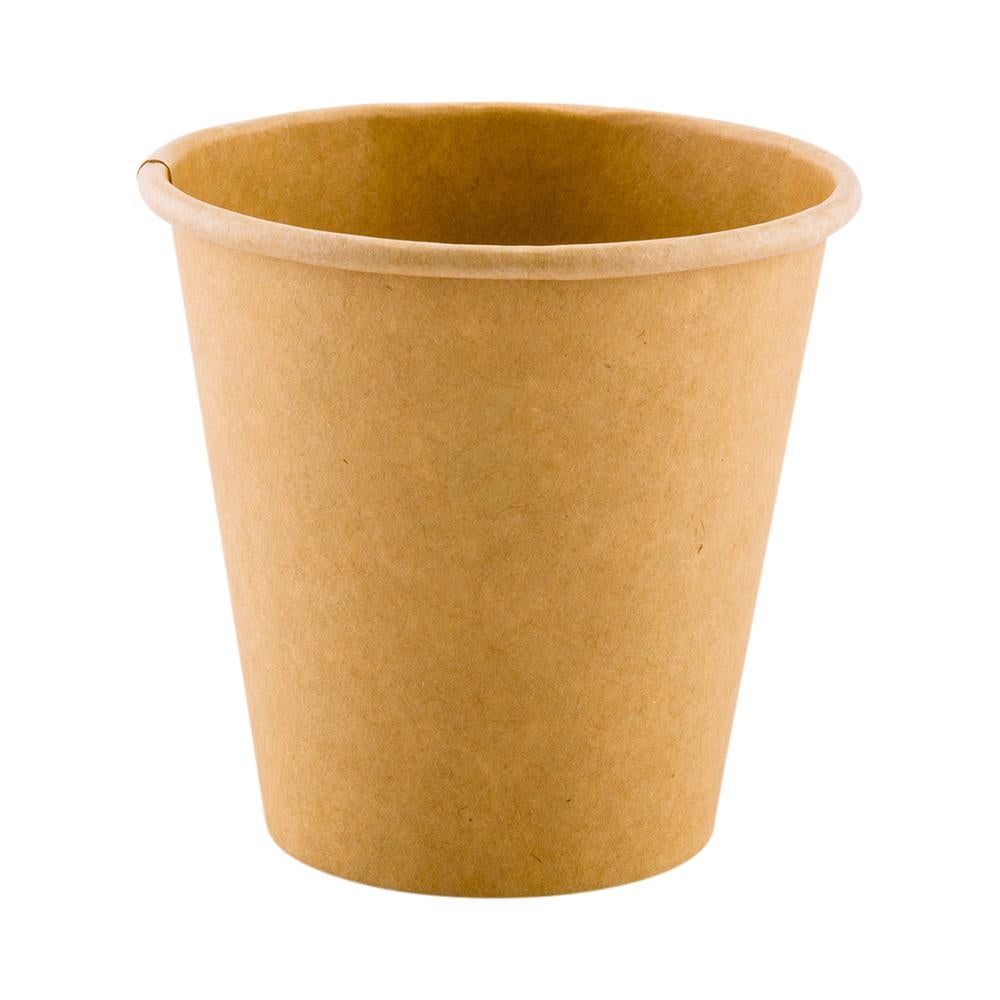 Cups, Hot, 8 Ounce, Paper, Unbleached,1 - 50 COUNT