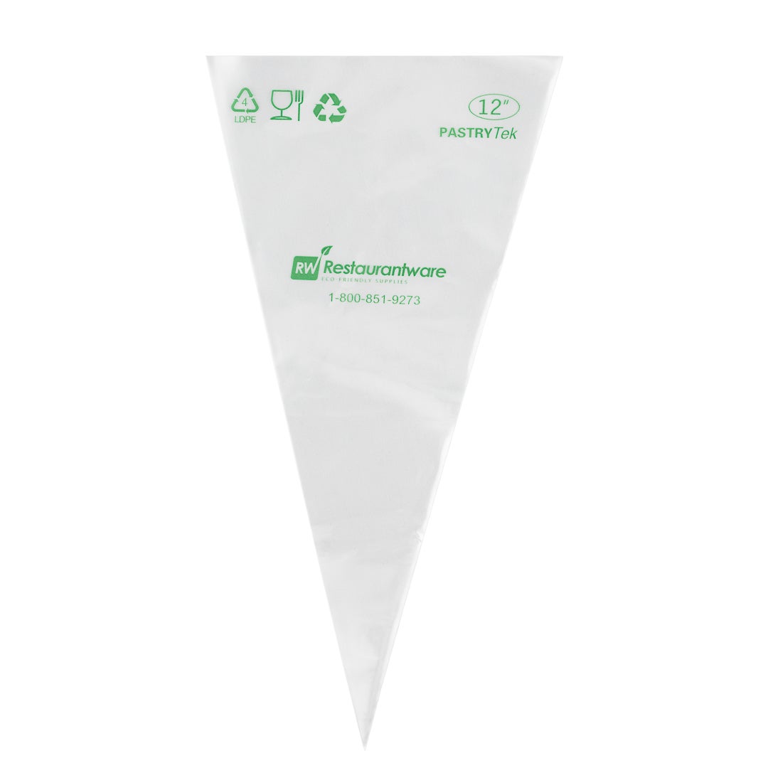 Bags, Pastry, 12 Inch, Clear, Plastic,1 - 100 COUNT