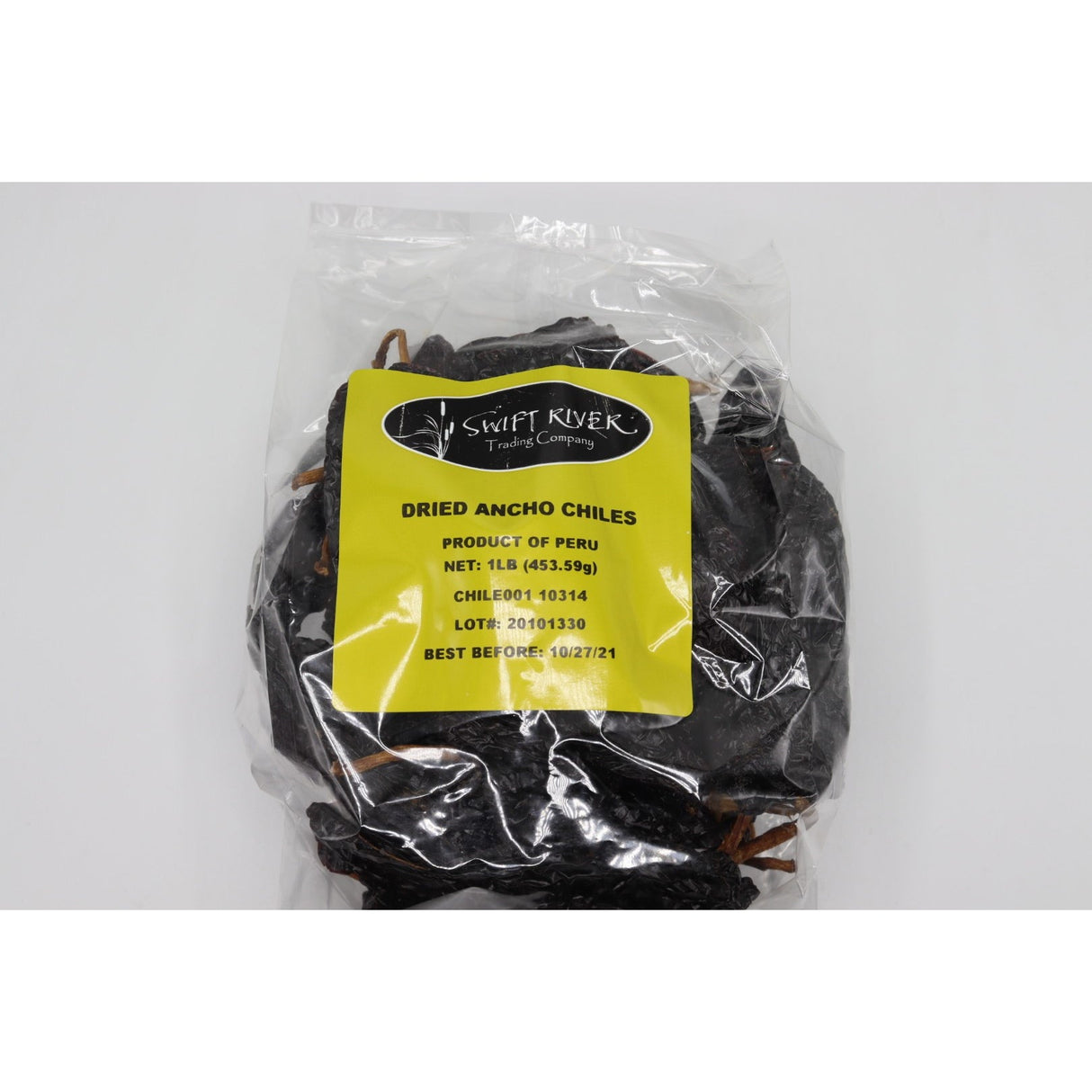 Peppers, Ancho Chile, Whole, Dried,1 - 1 POUND