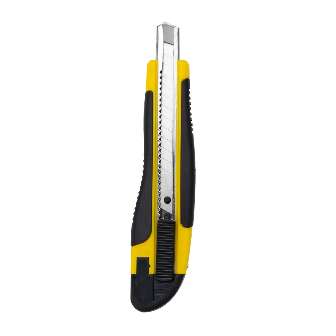 Box Cutters, 5.25 Inch, Yellow, with Snap-Off Blade,1 - 4 COUNT