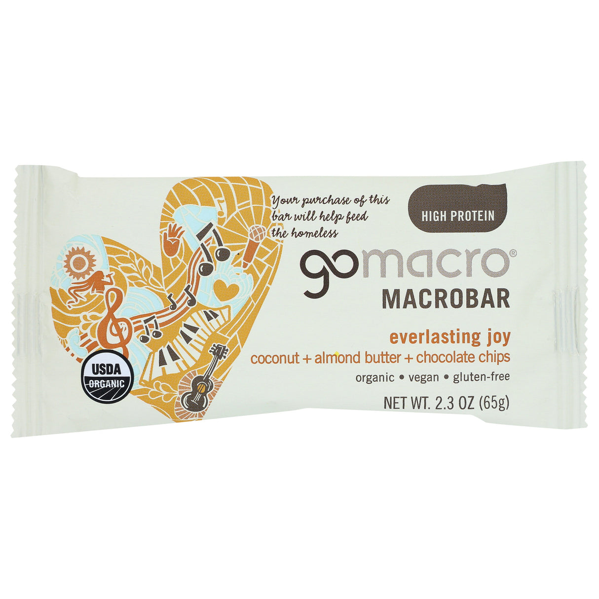 Bars, Protein, Coconut/Almond Butter/Chocolate Chip,12 - 2.3 OUNCE