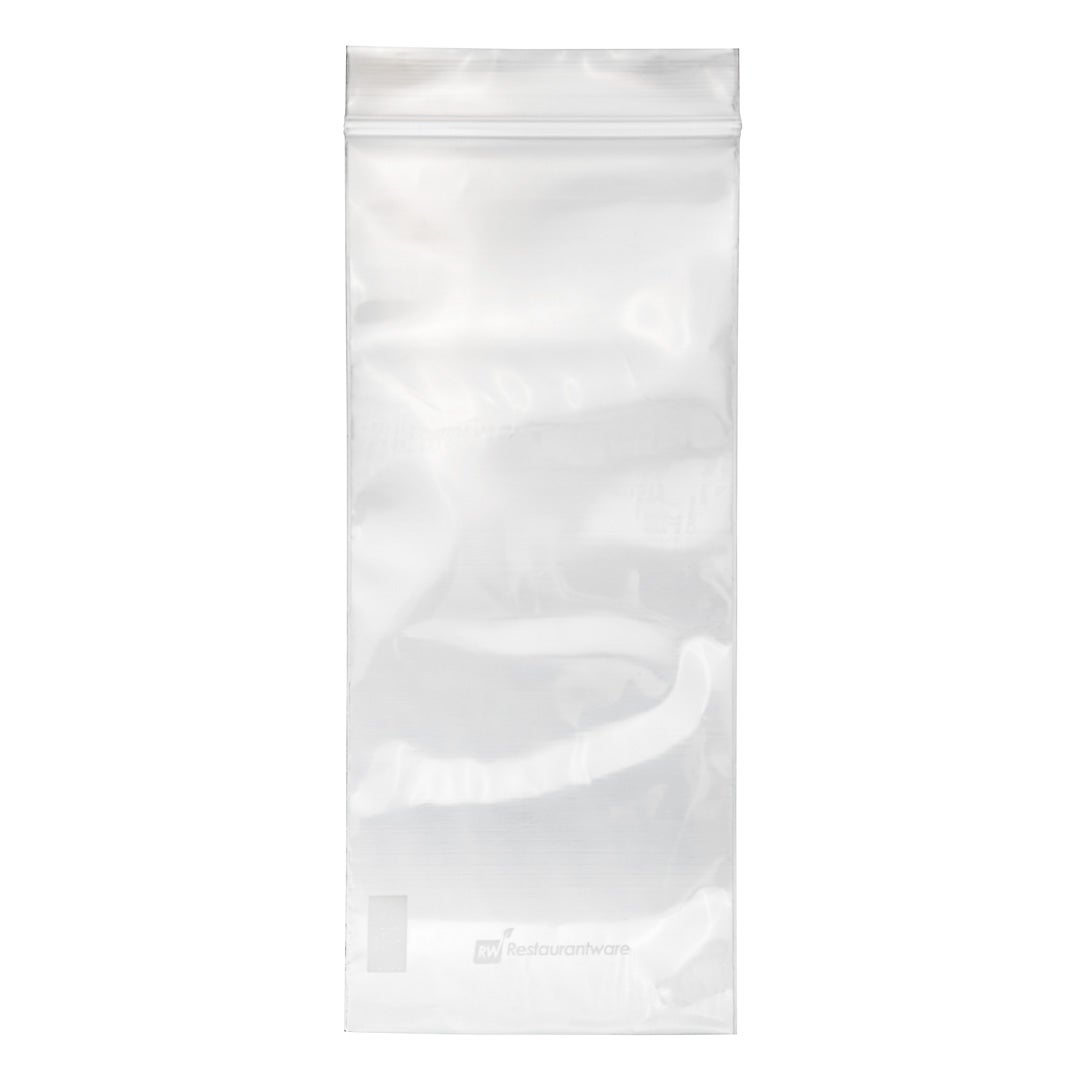 Bags, Popsicle, 5 x 2 Inch, Plastic, Clear, Single Zipper,1 - 100 COUNT
