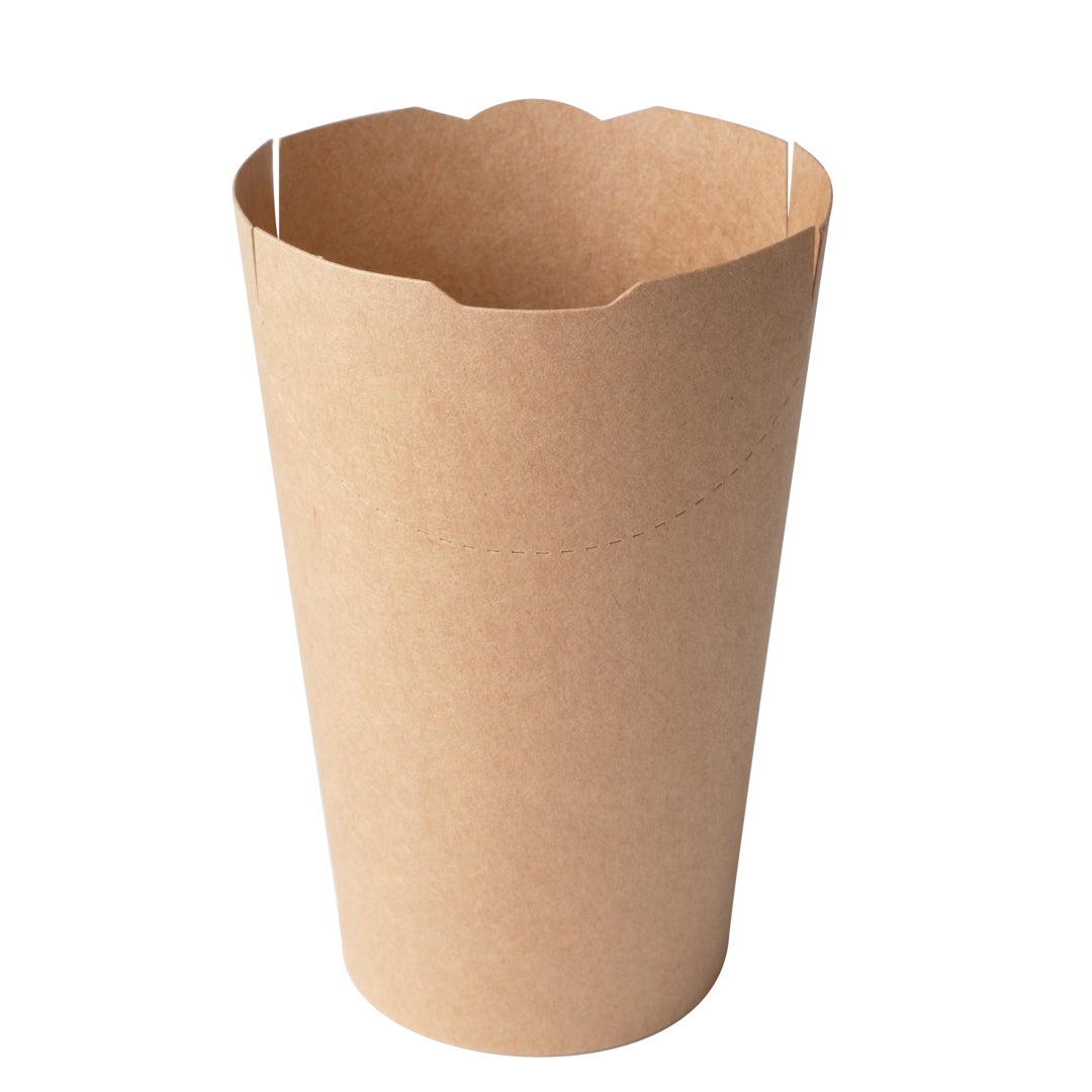 Cups, Incline, 16 Ounce, Paper, Kraft, Round,1 - 100 COUNT