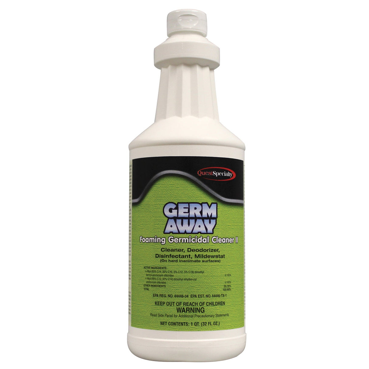 Cleaner & Degreaser, Ready-to-Use, Foaming,12 - 1 QUART