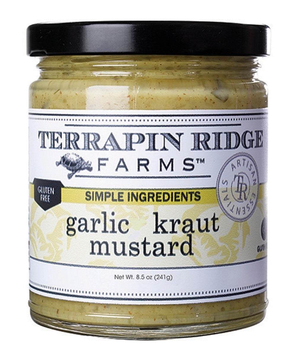 Mustard, Garlic Kraut,12 - 8.5 OUNCE
