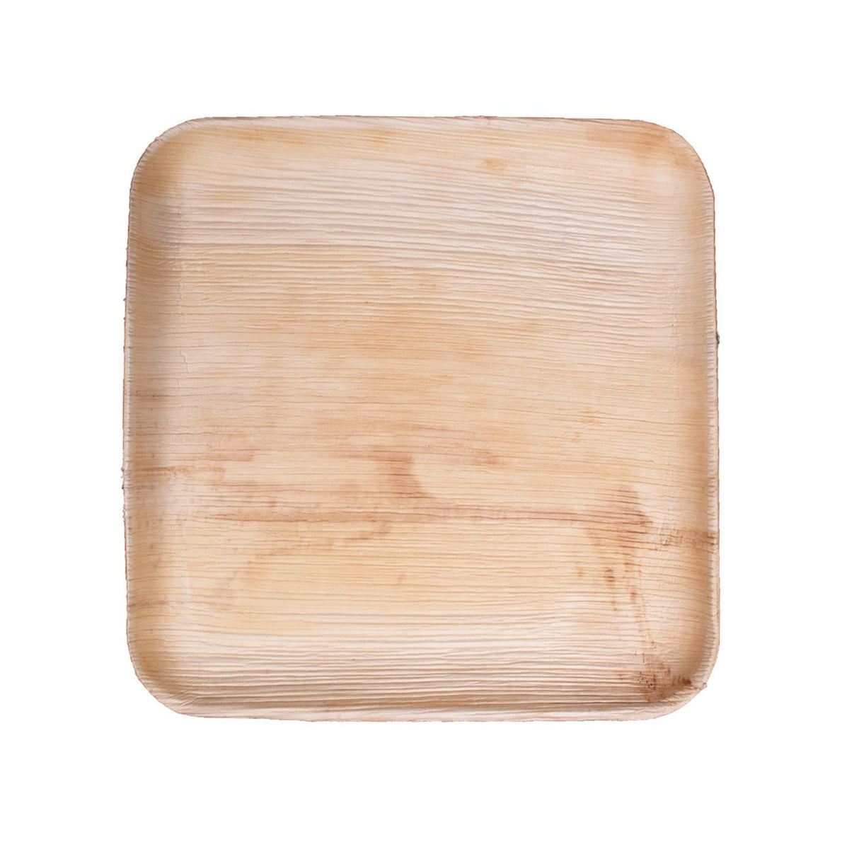 Plates, 10 x 10 Inch, Palm Leaf, Natural, Square,12 - 25 COUNT