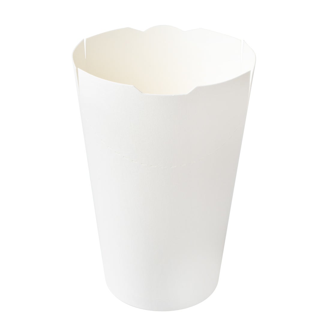 Cups, French Fry, 16 Ounce, Paper, White,1 - 100 COUNT