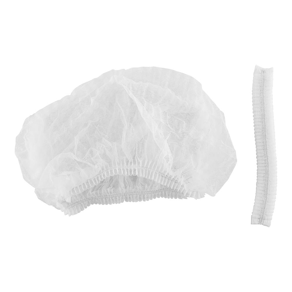 Hairnets, Bouffant, White, 21 Inch,1 - 100 COUNT