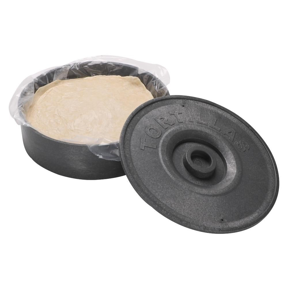 Servers, Tortilla, 8.5 Inch, Round, Black, Plastic,1 - 1 EACH
