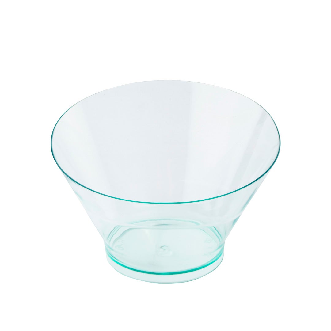Bowls, 5 Ounce, Plastic, Seagreen, Round Incline,1 - 100 COUNT