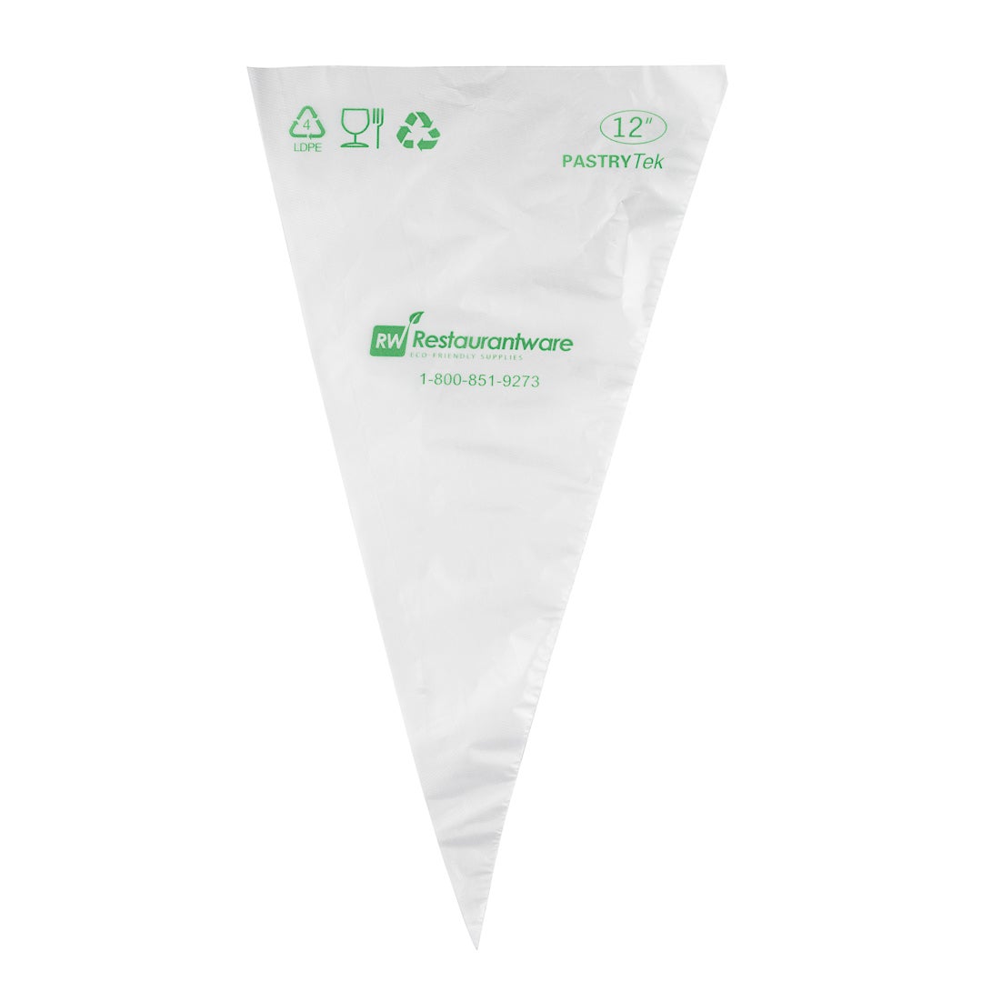 Bags, Pastry, 12 Inch, Clear, Plastic,1 - 100 COUNT
