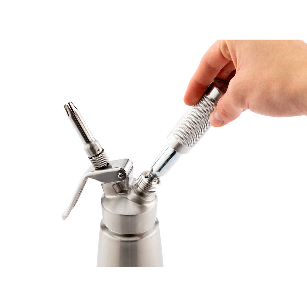 Cartridges, Gas Charger, Whip Tek, 8 Gram N2O, for Whipped Cream Dispenser,1 - 10 COUNT