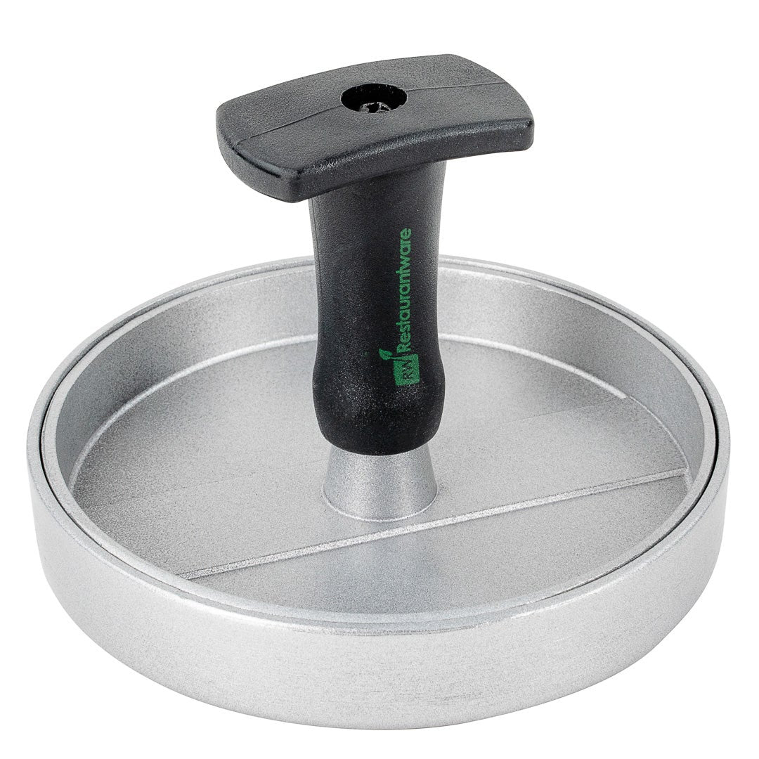 Press, Hamburger Patty, Round, Aluminum, 4.75 x 3.5 Inch,1 - 1 EACH