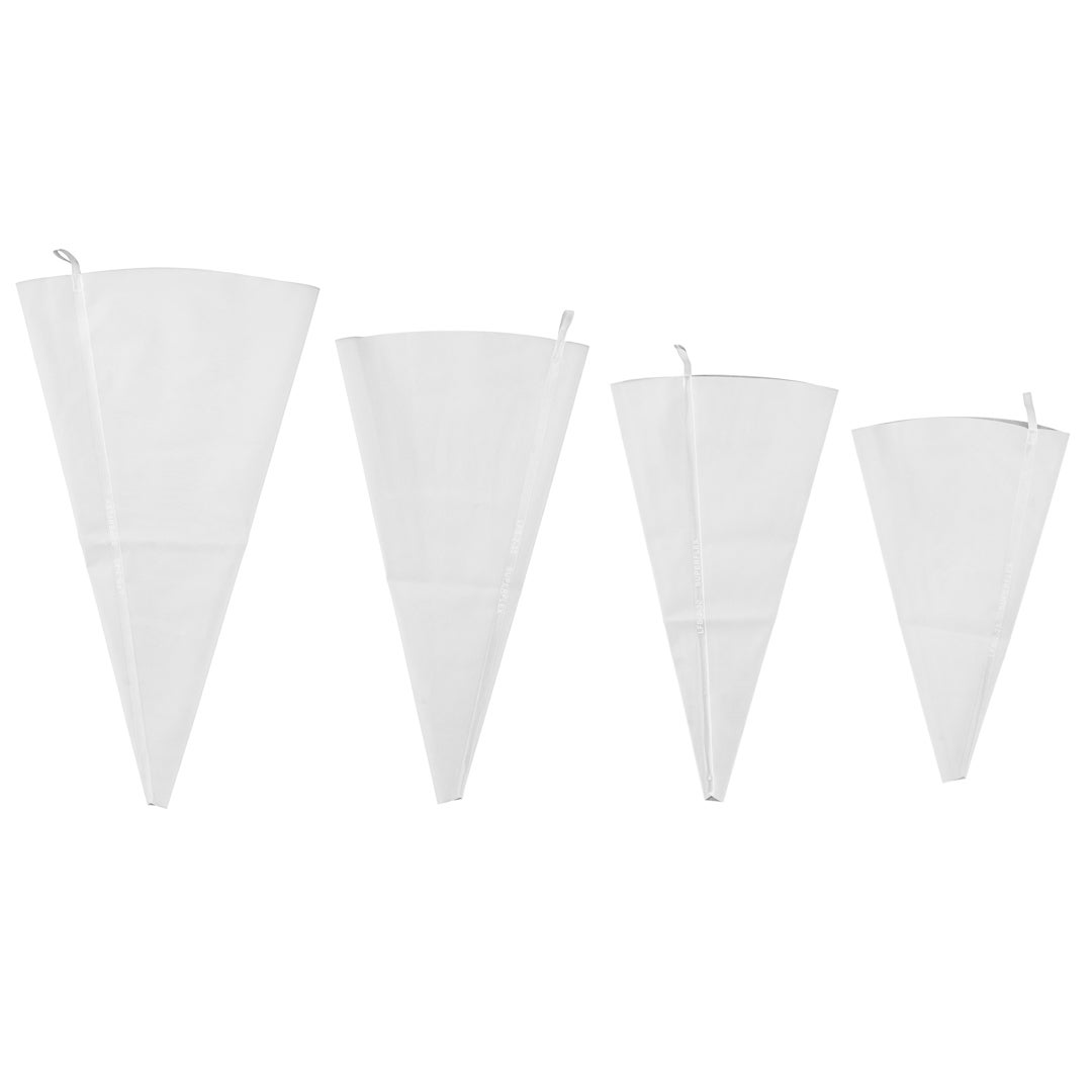 Bag Set, Pastry, Assorted Size, White, Silicone,1 - 4 COUNT