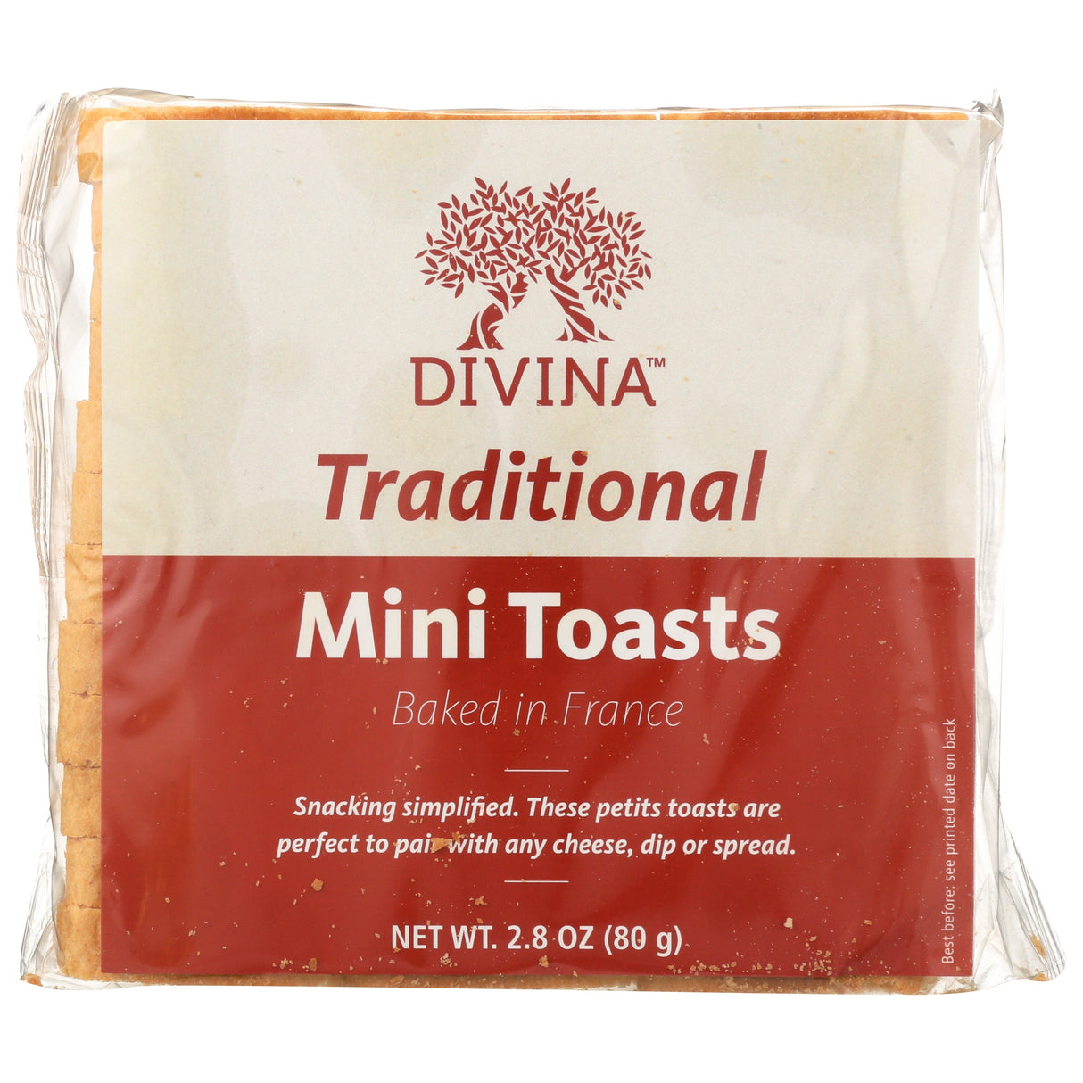 Crackers, Mini Toast,24 - 2.82 OUNCE