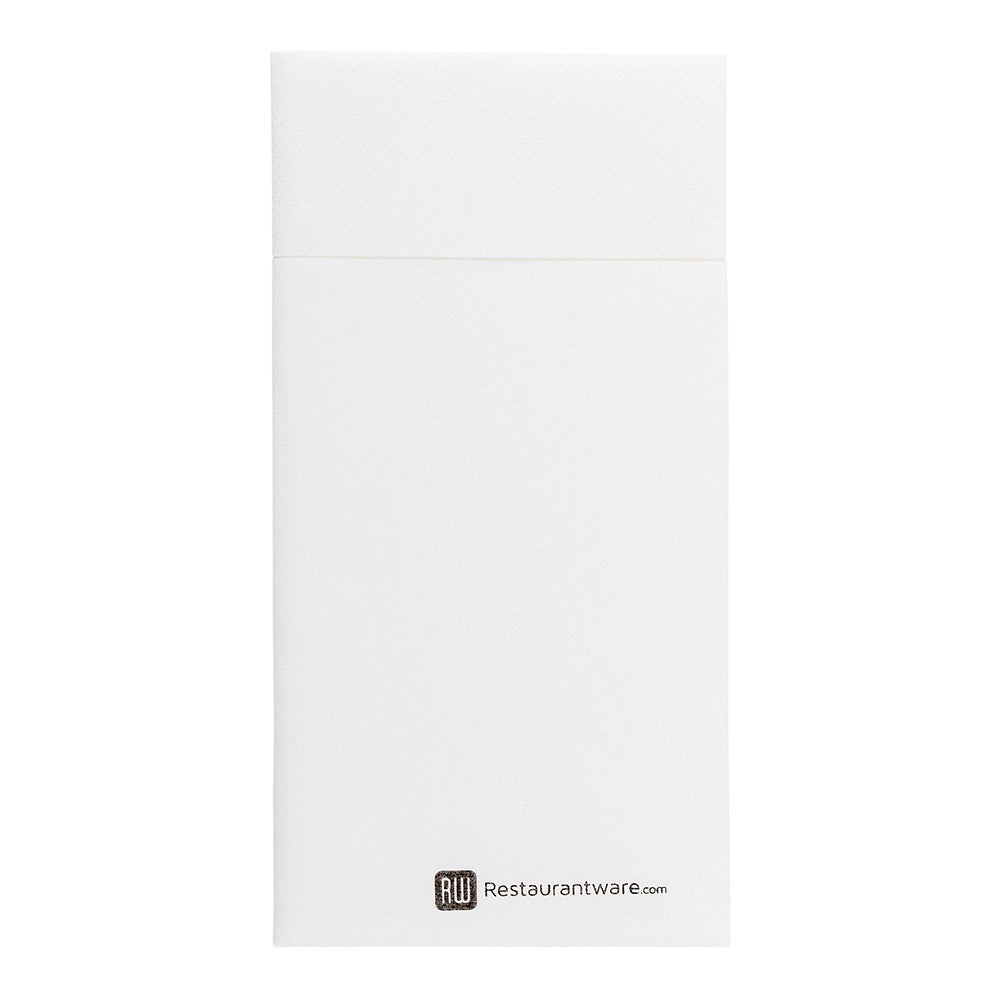 Napkins, Dinner, White, Kangaroo-Fold, 15.34 x 15.34 Inch,1 - 800 COUNT