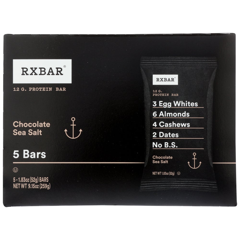 Bars, Protein, Chocolate Sea Salt,6 - 5 COUNT