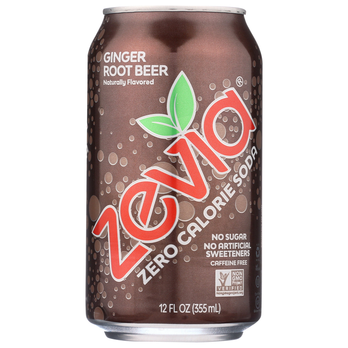 Soft Drink, Ginger Root Beer, Zero Calorie, Single-Serve, 12 Fluid Ounce,4 - 6 COUNT